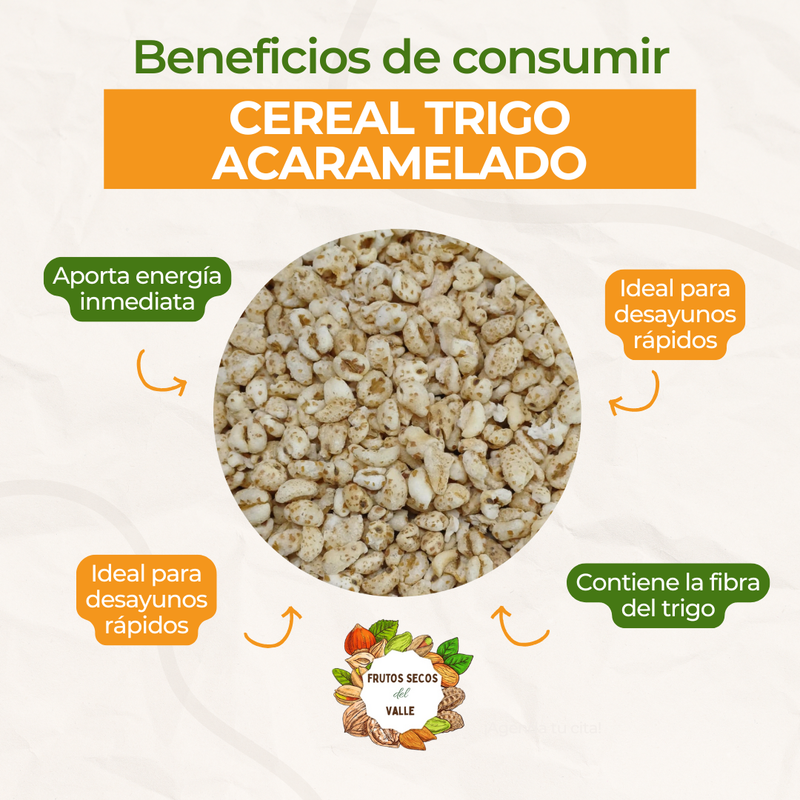 Cereal Trigo Acaramelado - Imagen 2